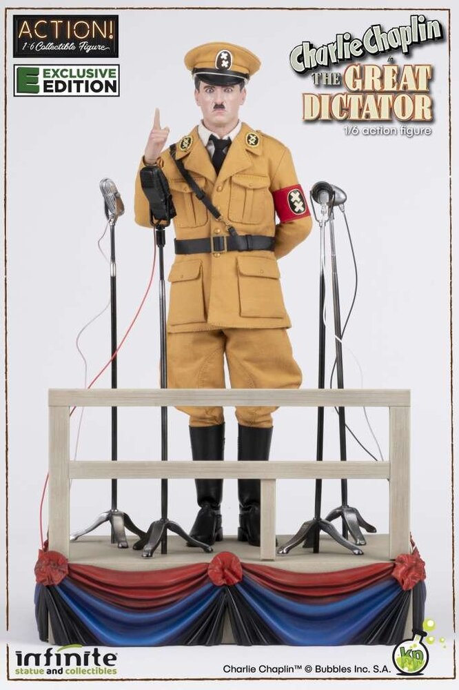 Infinite Statue The Great Dictator Action Figure 1/6 Charlie Chaplin Exclusive 28 cm Infinite Statue The Great Dictator Action Figure 1/6 Charlie Chaplin Exclusive 28 cm