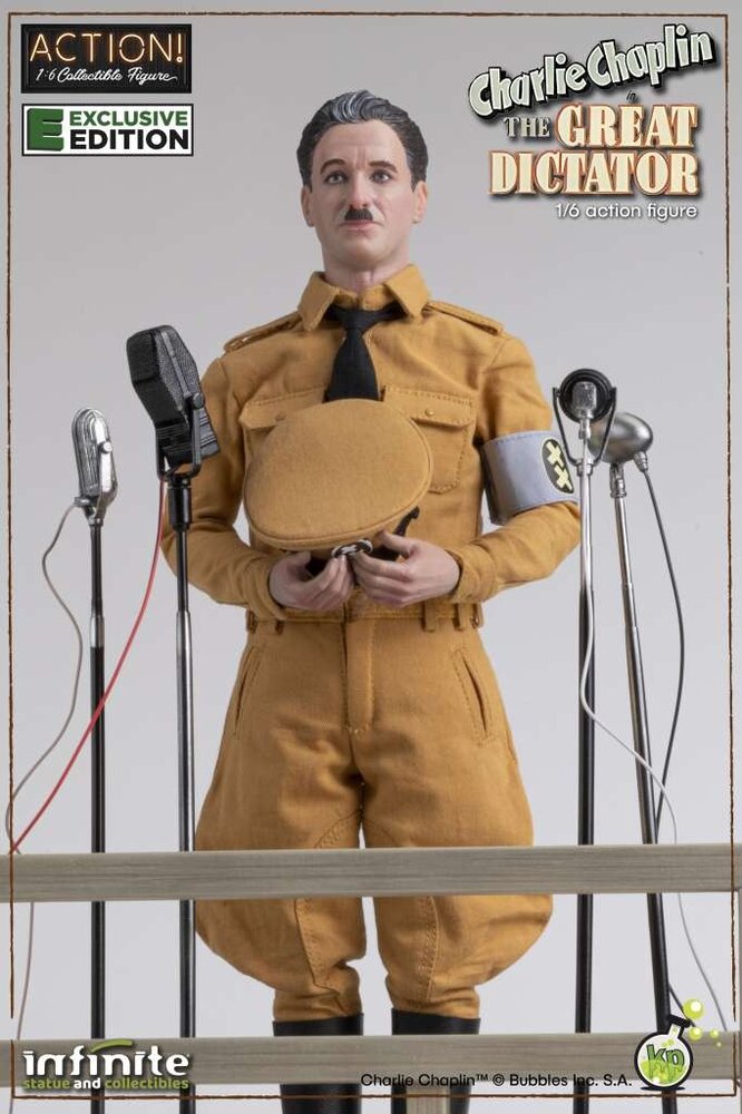 Infinite Statue The Great Dictator Action Figure 1/6 Charlie Chaplin Exclusive 28 cm Infinite Statue The Great Dictator Action Figure 1/6 Charlie Chaplin Exclusive 28 cm