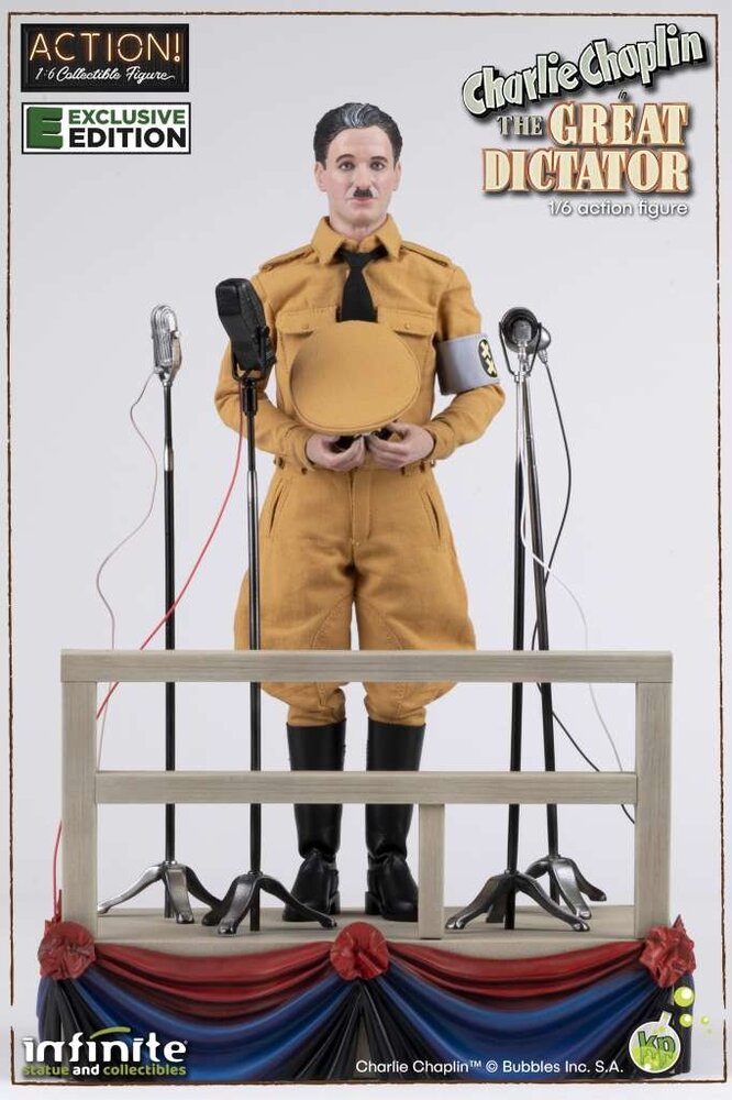 Infinite Statue The Great Dictator Action Figure 1/6 Charlie Chaplin Exclusive 28 cm Infinite Statue The Great Dictator Action Figure 1/6 Charlie Chaplin Exclusive 28 cm