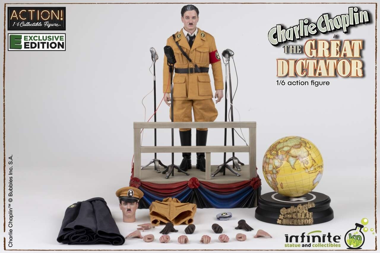 Infinite Statue The Great Dictator Action Figure 1/6 Charlie Chaplin Exclusive 28 cm Infinite Statue The Great Dictator Action Figure 1/6 Charlie Chaplin Exclusive 28 cm