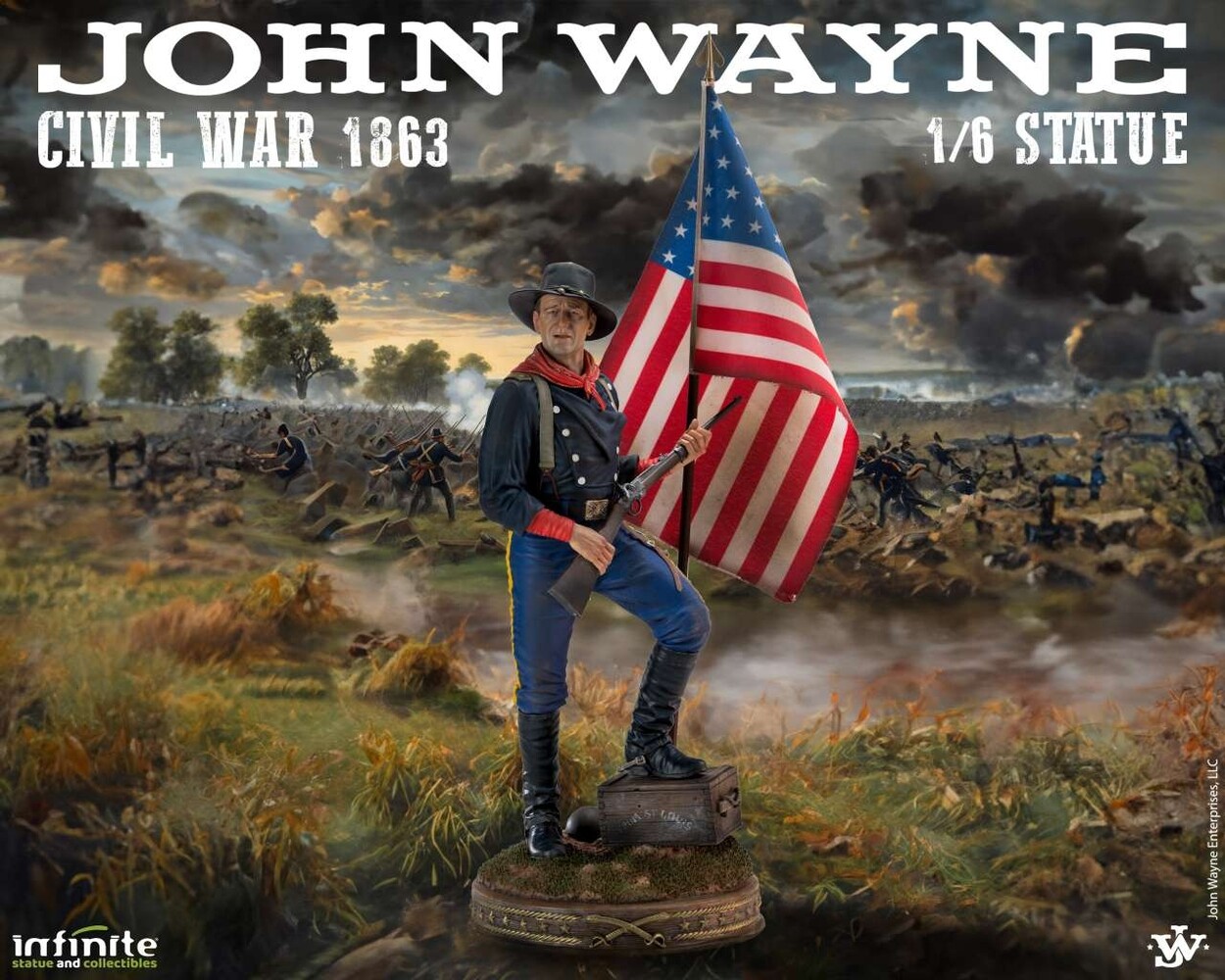 Infinite Statue The Horse Soldier Statue 1/6 John Wayne Civil War 1863 48 cm Infinite Statue The Horse Soldier Statue 1/6 John Wayne Civil War 1863 48 cm