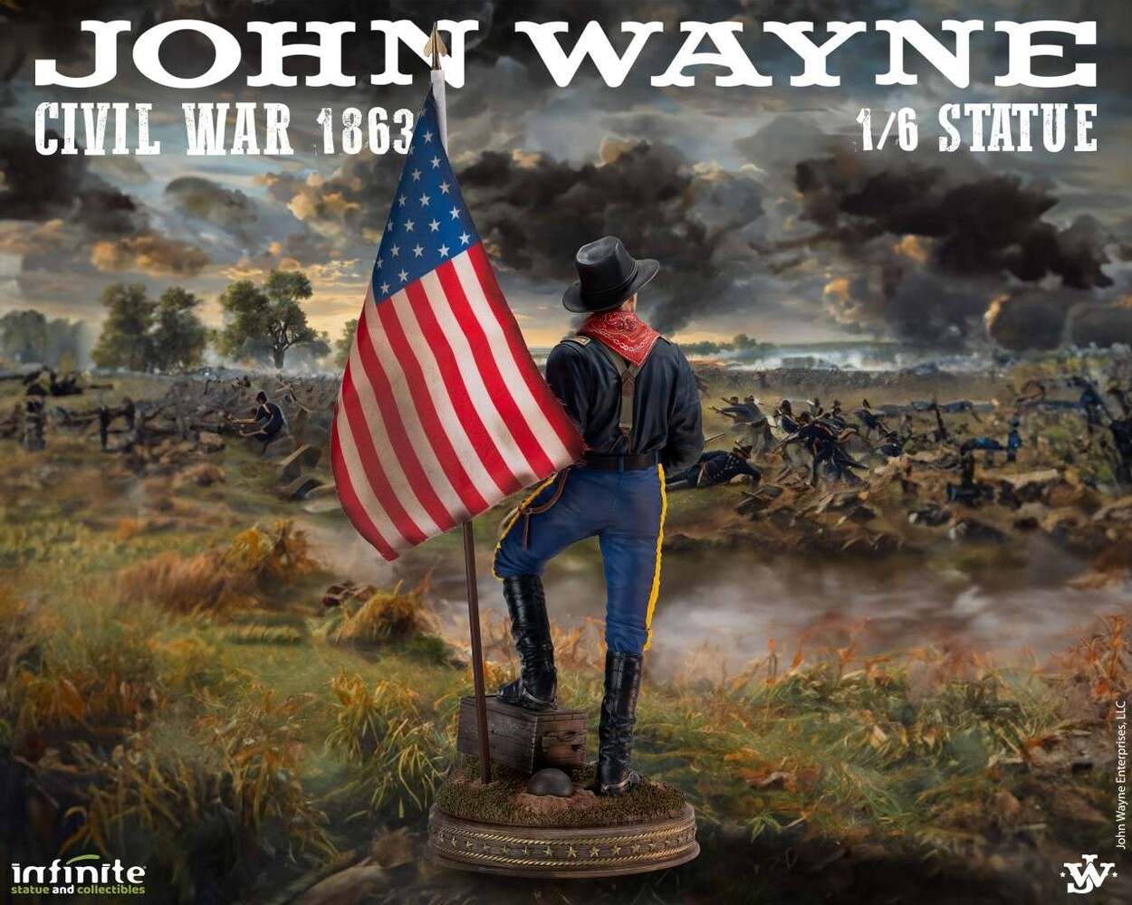 Infinite Statue The Horse Soldier Statue 1/6 John Wayne Civil War 1863 48 cm Infinite Statue The Horse Soldier Statue 1/6 John Wayne Civil War 1863 48 cm