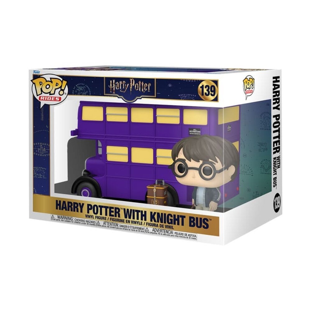 Funko Harry Potter POP! Rides Super Deluxe Vinyl Figure Knight Bus #139 Funko Harry Potter POP! Rides Super Deluxe Vinyl Figure Knight Bus #139