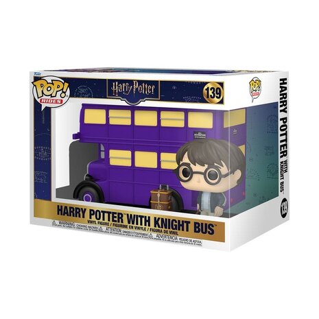 Funko Harry Potter POP! Rides Super Deluxe Vinyl Figure Knight Bus #139 Funko Harry Potter POP! Rides Super Deluxe Vinyl Figure Knight Bus #139