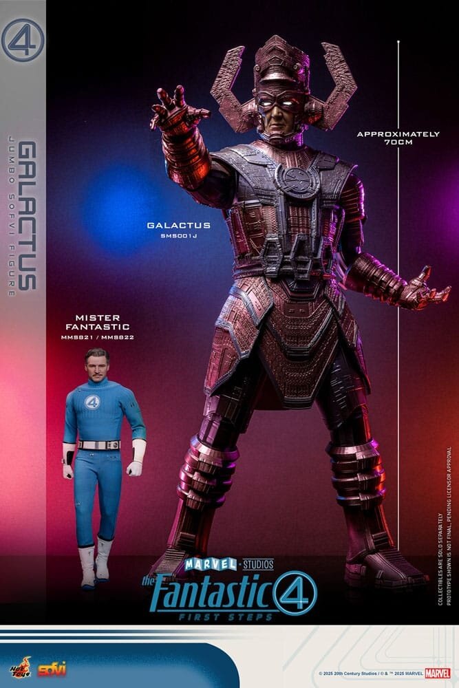 Hot Toys The Fantastic Four: First Steps Jumbo Sofvi Masterpiece Vinyl Figure Galactus 70 cm Hot Toys The Fantastic Four: First Steps Jumbo Sofvi Masterpiece Vinyl Figure Galactus 70 cm