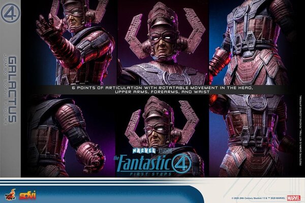 Hot Toys The Fantastic Four: First Steps Jumbo Sofvi Masterpiece Vinyl Figure Galactus 70 cm Hot Toys The Fantastic Four: First Steps Jumbo Sofvi Masterpiece Vinyl Figure Galactus 70 cm