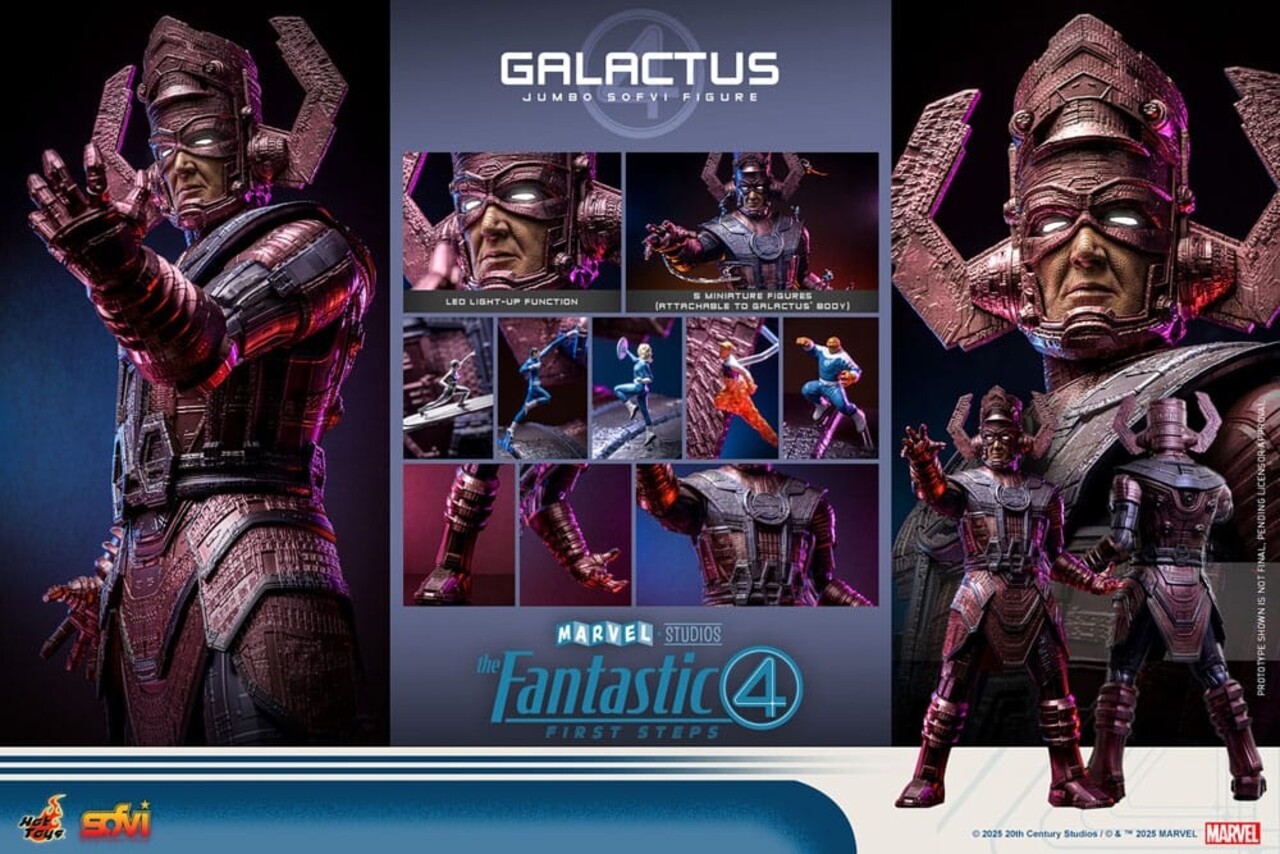 Hot Toys The Fantastic Four: First Steps Jumbo Sofvi Masterpiece Vinyl Figure Galactus 70 cm Hot Toys The Fantastic Four: First Steps Jumbo Sofvi Masterpiece Vinyl Figure Galactus 70 cm