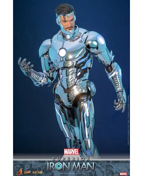 Hot Toys Marvel Comic Diecast Action Figure 1/6 Superior Iron Man 32 cm Hot Toys Marvel Comic Diecast Action Figure 1/6 Superior Iron Man 32 cm