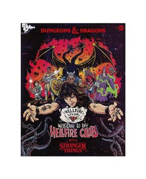 Wizards of the Coast Dungeons & Dragons Stranger Things: Welcome to the Hellfire Club Board Game *English Version* Wizards of the Coast Dungeons & Dragons Stranger Things: Welcome to the Hellfire Club Board Game *English Version*