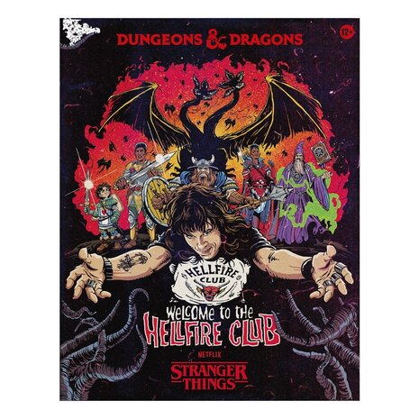 Wizards of the Coast Dungeons & Dragons Stranger Things: Welcome to the Hellfire Club Board Game *English Version* Wizards of the Coast Dungeons & Dragons Stranger Things: Welcome to the Hellfire Club Board Game *English Version*