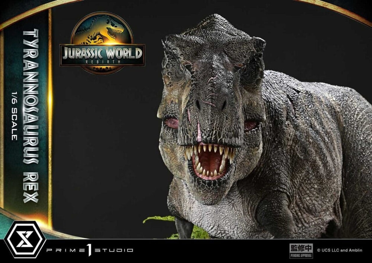 Prime 1 Studio Jurassic World Rebirth Legacy Museum Collection Statue 1/6 Tyrannosaurus Rex 94 cm Prime 1 Studio Jurassic World Rebirth Legacy Museum Collection Statue 1/6 Tyrannosaurus Rex 94 cm
