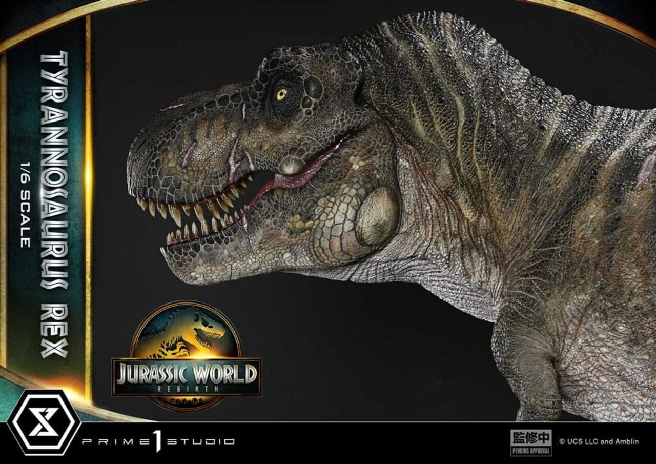 Prime 1 Studio Jurassic World Rebirth Legacy Museum Collection Statue 1/6 Tyrannosaurus Rex 94 cm Prime 1 Studio Jurassic World Rebirth Legacy Museum Collection Statue 1/6 Tyrannosaurus Rex 94 cm