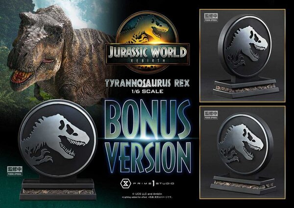 Prime 1 Studio Jurassic World Rebirth Legacy Museum Collection Statue 1/6 Tyrannosaurus Rex Bonus Version 94 cm Prime 1 Studio Jurassic World Rebirth Legacy Museum Collection Statue 1/6 Tyrannosaurus Rex Bonus Version 94 cm