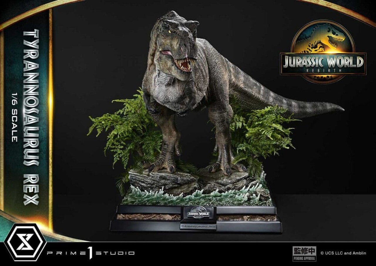Prime 1 Studio Jurassic World Rebirth Legacy Museum Collection Statue 1/6 Tyrannosaurus Rex Bonus Version 94 cm Prime 1 Studio Jurassic World Rebirth Legacy Museum Collection Statue 1/6 Tyrannosaurus Rex Bonus Version 94 cm