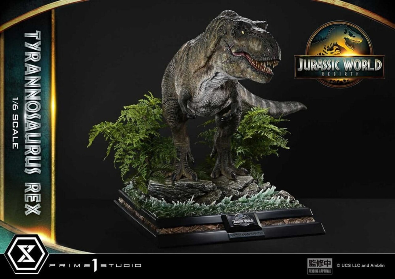 Prime 1 Studio Jurassic World Rebirth Legacy Museum Collection Statue 1/6 Tyrannosaurus Rex Bonus Version 94 cm Prime 1 Studio Jurassic World Rebirth Legacy Museum Collection Statue 1/6 Tyrannosaurus Rex Bonus Version 94 cm