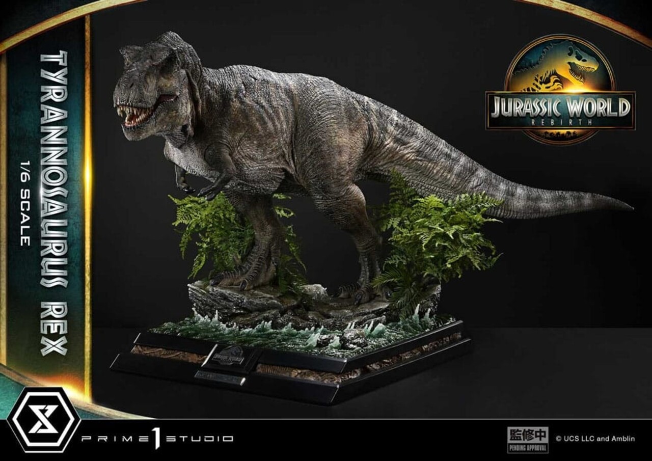 Prime 1 Studio Jurassic World Rebirth Legacy Museum Collection Statue 1/6 Tyrannosaurus Rex Bonus Version 94 cm Prime 1 Studio Jurassic World Rebirth Legacy Museum Collection Statue 1/6 Tyrannosaurus Rex Bonus Version 94 cm