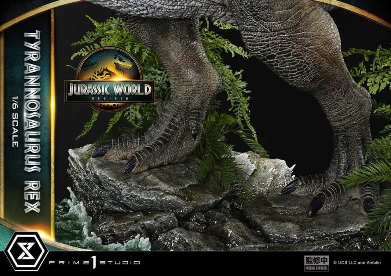 Prime 1 Studio Jurassic World Rebirth Legacy Museum Collection Statue 1/6 Tyrannosaurus Rex Bonus Version 94 cm Prime 1 Studio Jurassic World Rebirth Legacy Museum Collection Statue 1/6 Tyrannosaurus Rex Bonus Version 94 cm
