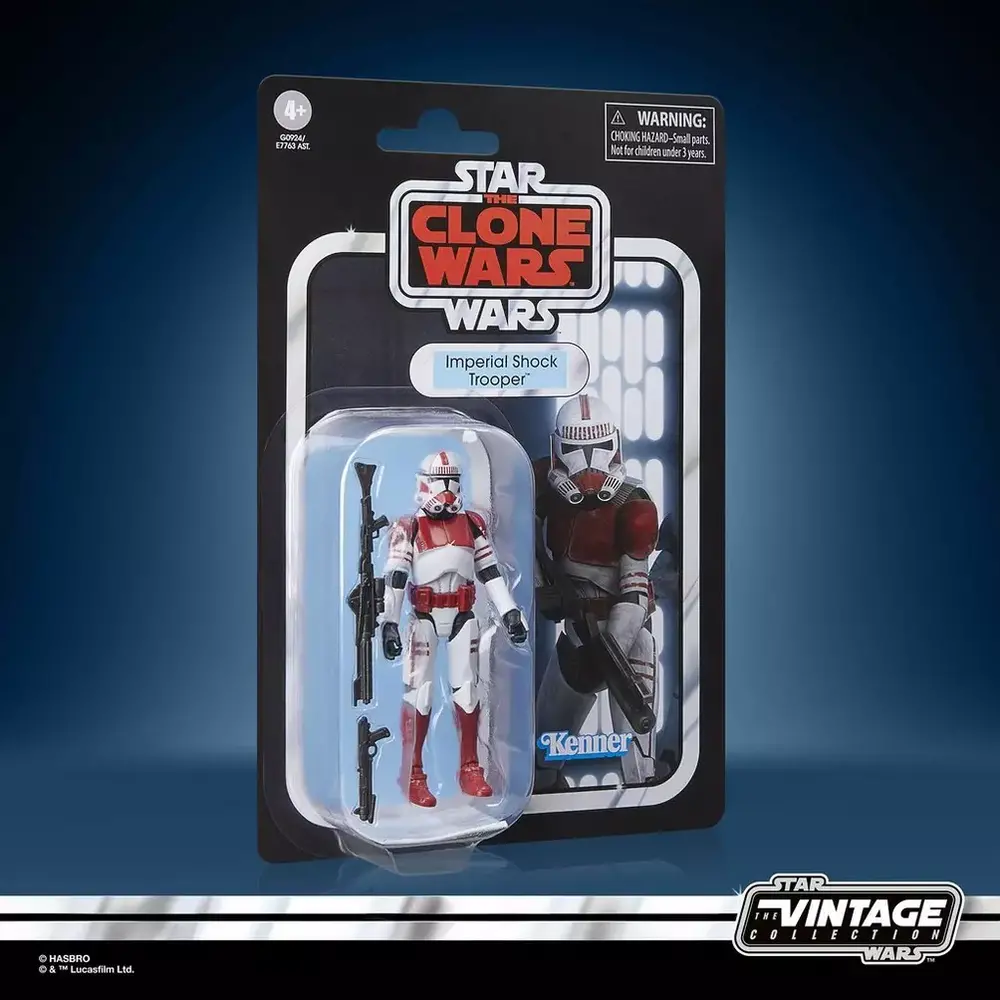 Hasbro Star Wars: The Clone Wars Vintage Collection Action Figure Imperial Shock Trooper 10 cm Hasbro Star Wars: The Clone Wars Vintage Collection Action Figure Imperial Shock Trooper 10 cm