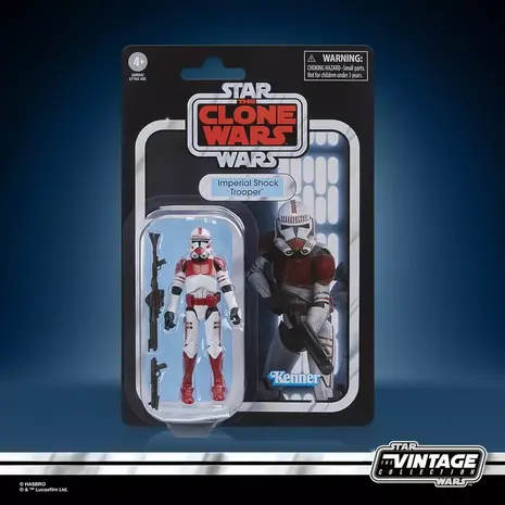 Hasbro Star Wars: The Clone Wars Vintage Collection Action Figure Imperial Shock Trooper 10 cm Hasbro Star Wars: The Clone Wars Vintage Collection Action Figure Imperial Shock Trooper 10 cm
