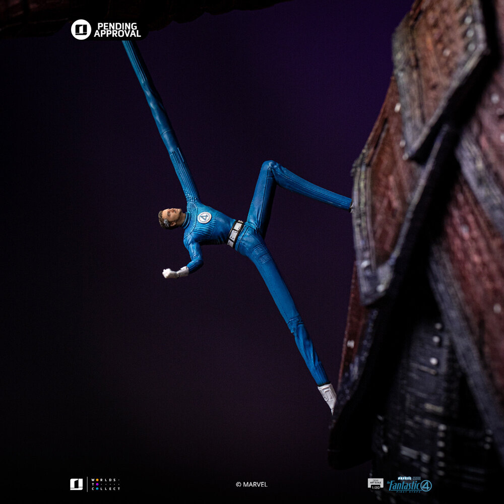 Iron Studios Fantastic Four Demi Art Scale Statue 1/20 Galactus Battle Diorama Deluxe 80 cm