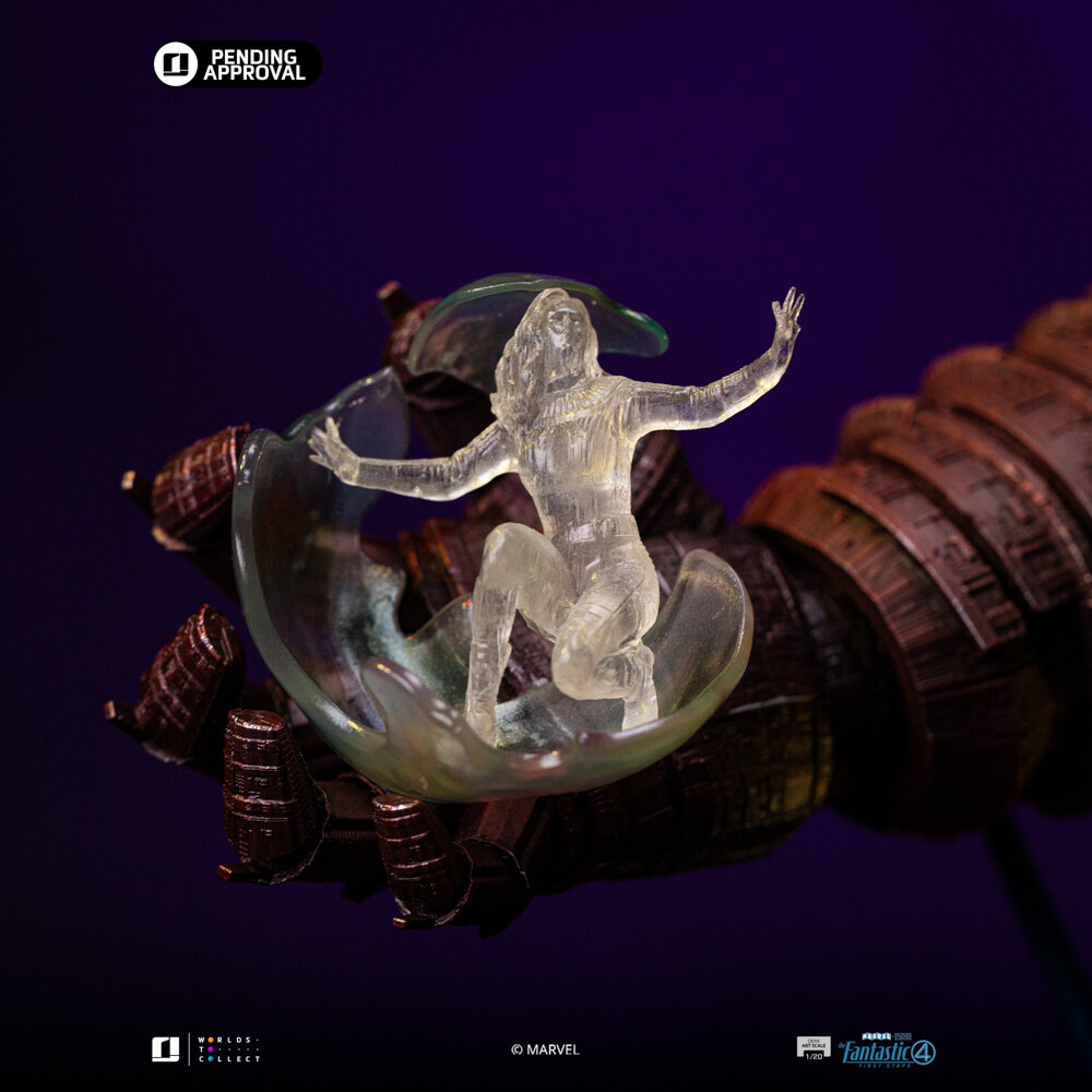 Iron Studios Fantastic Four Demi Art Scale Statue 1/20 Galactus Battle Diorama Deluxe 80 cm
