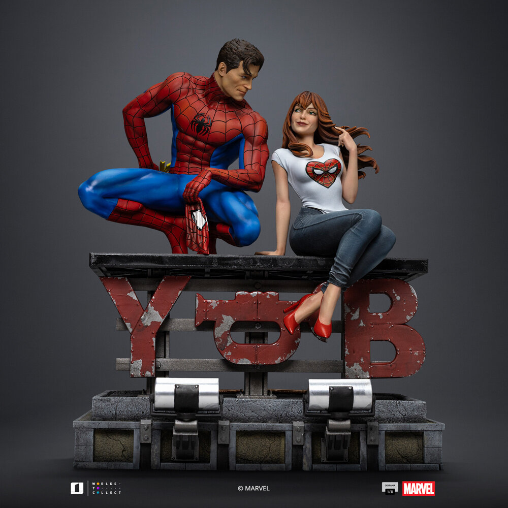 Iron Studios Spider-Man Diorama Art Scale Statue 1/6 Spider-Man and Mary Jane 35 cm Iron Studios Spider-Man Diorama Art Scale Statue 1/6 Spider-Man and Mary Jane 35 cm
