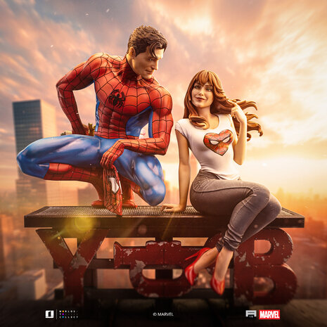 Iron Studios Spider-Man Diorama Art Scale Statue 1/6 Spider-Man and Mary Jane 35 cm Iron Studios Spider-Man Diorama Art Scale Statue 1/6 Spider-Man and Mary Jane 35 cm