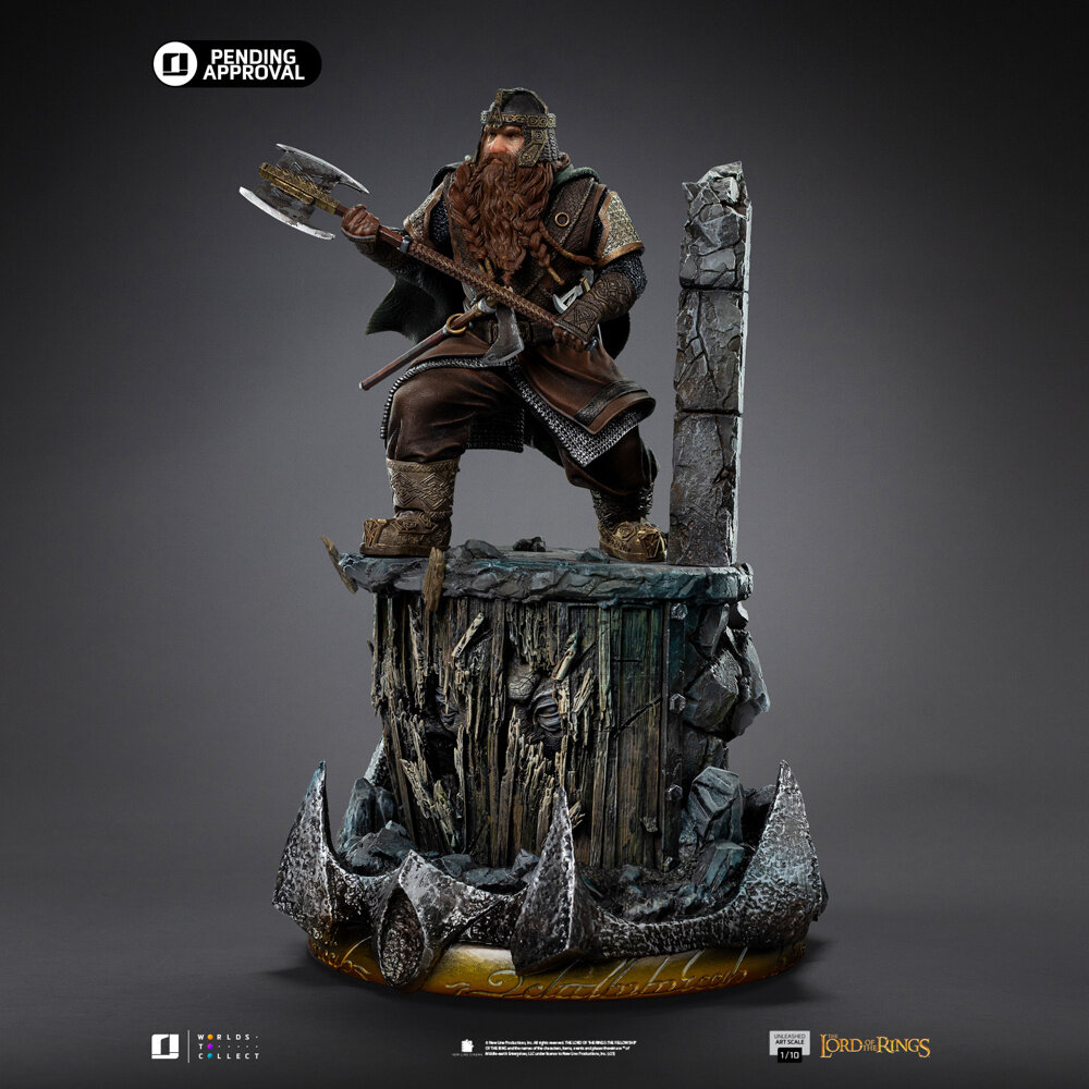 Iron Studios The Lord of the Rings Art Scale Statue 1/10 Gimli Unleashed 26 cm Iron Studios The Lord of the Rings Art Scale Statue 1/10 Gimli Unleashed 26 cm