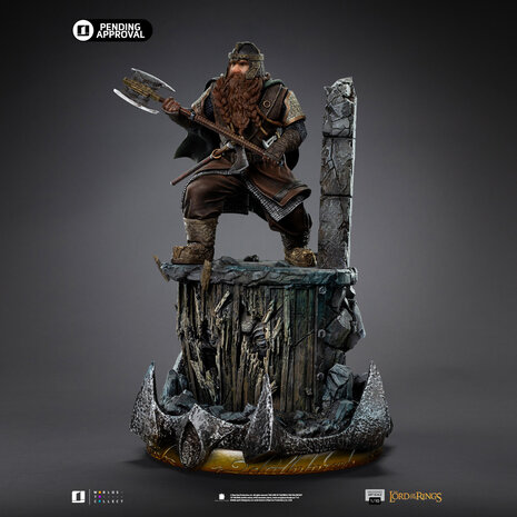 Iron Studios The Lord of the Rings Art Scale Statue 1/10 Gimli Unleashed 26 cm Iron Studios The Lord of the Rings Art Scale Statue 1/10 Gimli Unleashed 26 cm