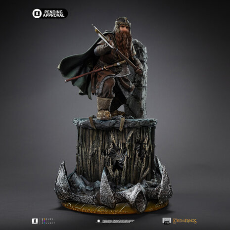 Iron Studios The Lord of the Rings Art Scale Statue 1/10 Gimli Unleashed 26 cm Iron Studios The Lord of the Rings Art Scale Statue 1/10 Gimli Unleashed 26 cm