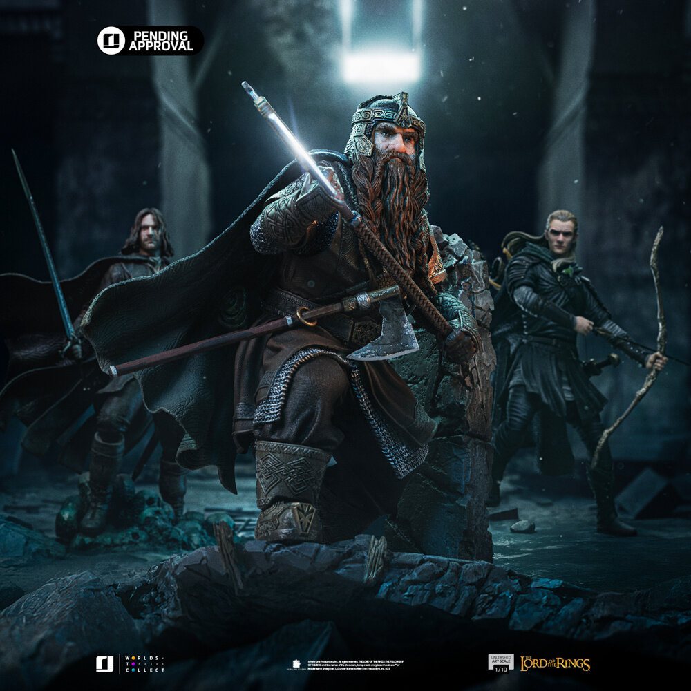 Iron Studios The Lord of the Rings Art Scale Statue 1/10 Gimli Unleashed 26 cm Iron Studios The Lord of the Rings Art Scale Statue 1/10 Gimli Unleashed 26 cm