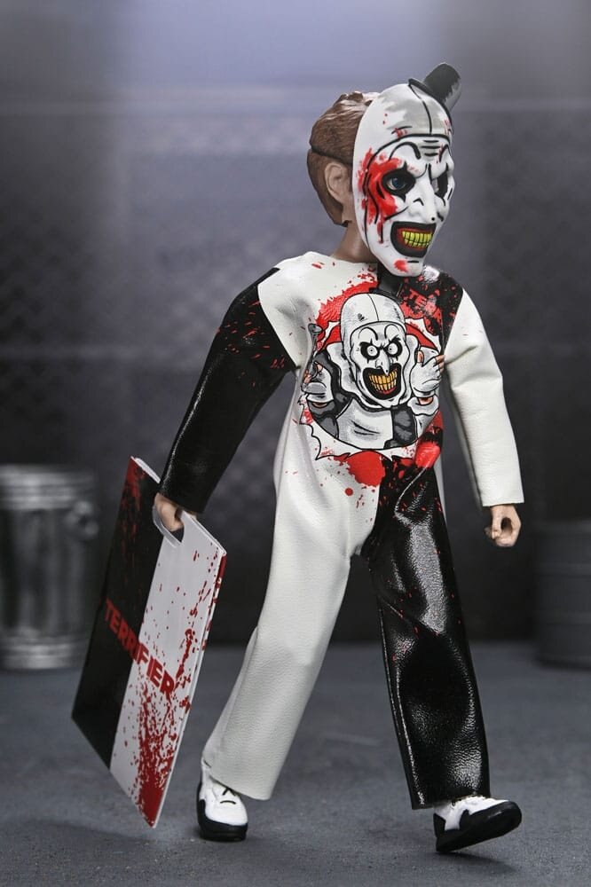 Neca Terrifier Ben Cooper Action Figure Costume Series 9 Art the Clown 15 cm Neca Terrifier Ben Cooper Action Figure Costume Series 9 Art the Clown 15 cm