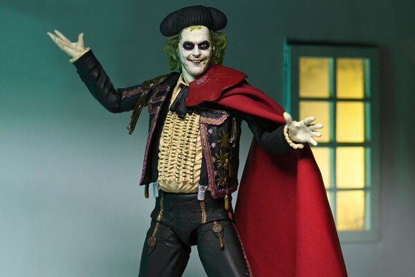 Neca Beetlejuice Beetlejuice Action Figure 2 Pack Ultimate "Matador" Beetlejuice and Sandworm 18 cm Neca Beetlejuice Beetlejuice Action Figure 2 Pack Ultimate "Matador" Beetlejuice and Sandworm 18 cm