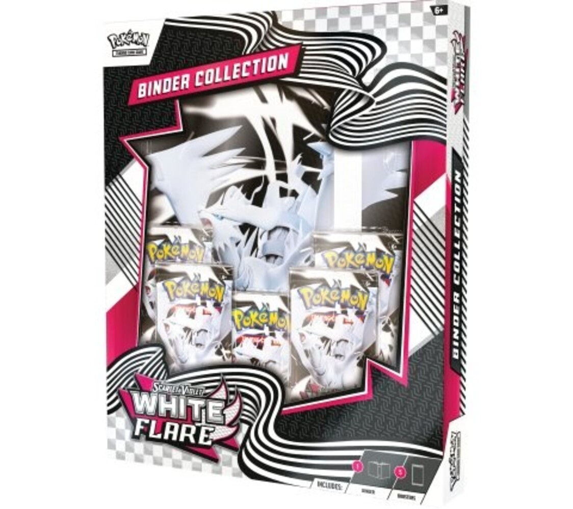 The Pokémon Company Pokémon Scarlet & Violet White Flare Binder Collection The Pokémon Company Pokémon Scarlet & Violet White Flare Binder Collection