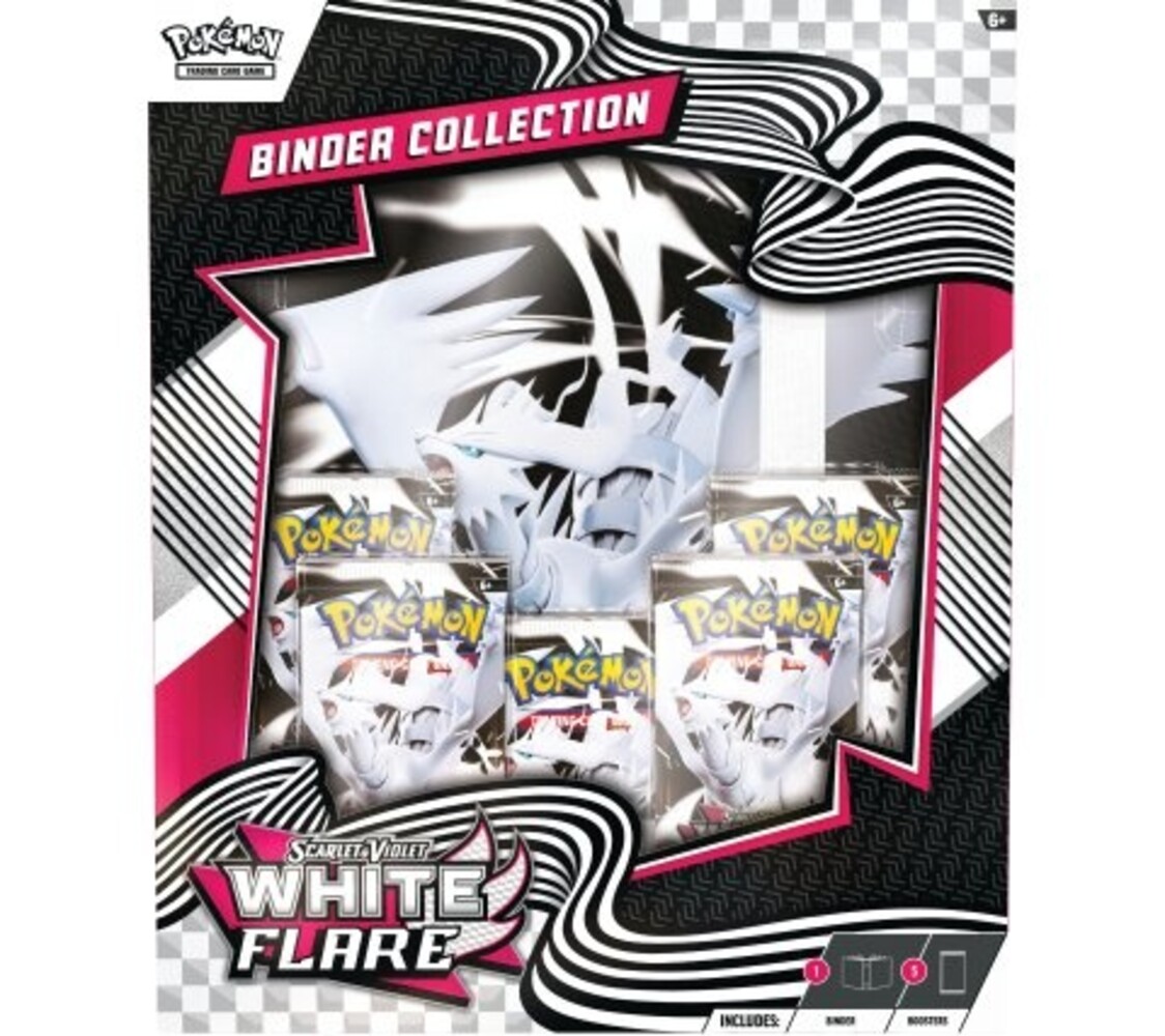 The Pokémon Company Pokémon Scarlet & Violet White Flare Binder Collection The Pokémon Company Pokémon Scarlet & Violet White Flare Binder Collection