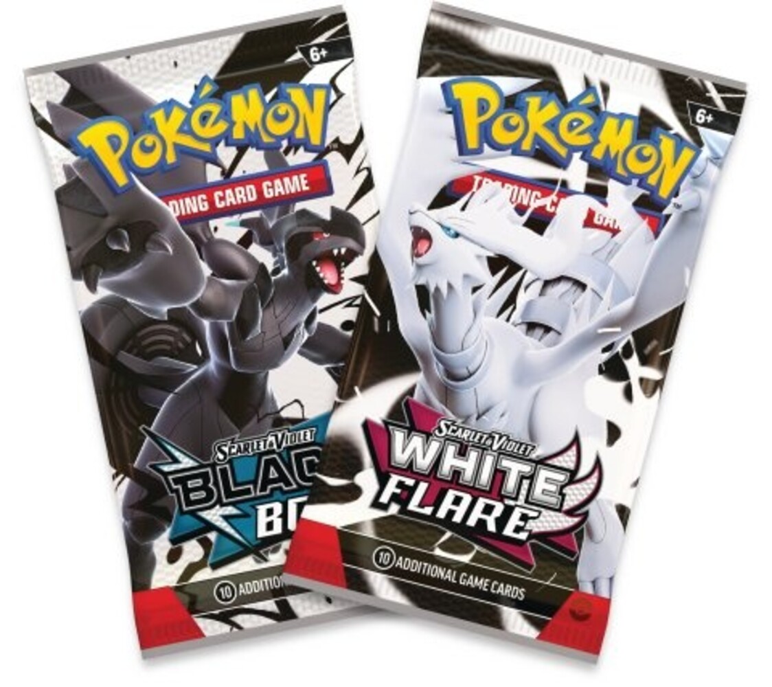 The Pokémon Company Pokémon Scarlet & Violet Black Bolt & White Flare Mini Tin The Pokémon Company Pokémon Scarlet & Violet Black Bolt & White Flare Mini Tin