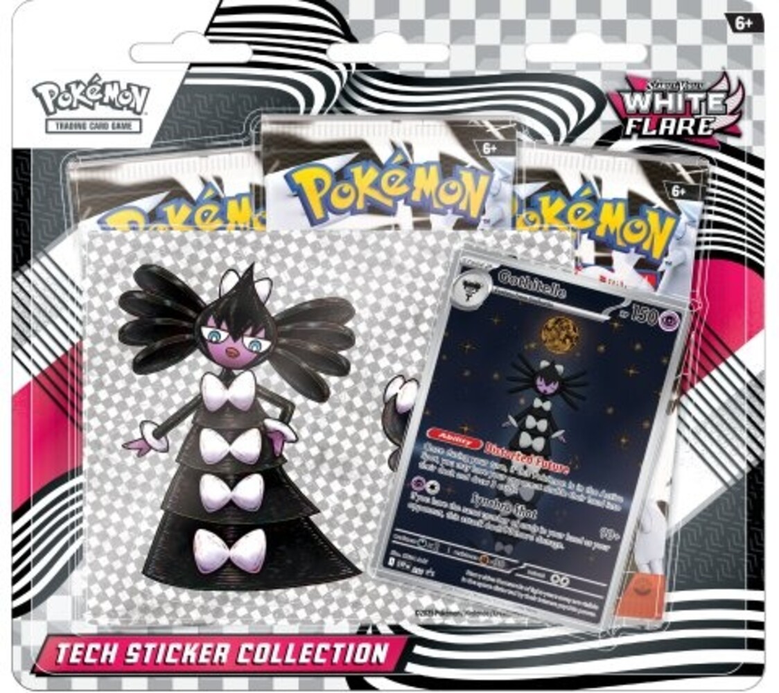 The Pokémon Company Pokémon Scarlet & Violet White Flare Tech Sticker Collection The Pokémon Company Pokémon Scarlet & Violet White Flare Tech Sticker Collection
