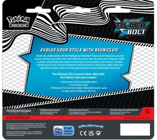 The Pokémon Company Pokémon Scarlet & Violet Black Bolt Tech Sticker Collection The Pokémon Company Pokémon Scarlet & Violet Black Bolt Tech Sticker Collection