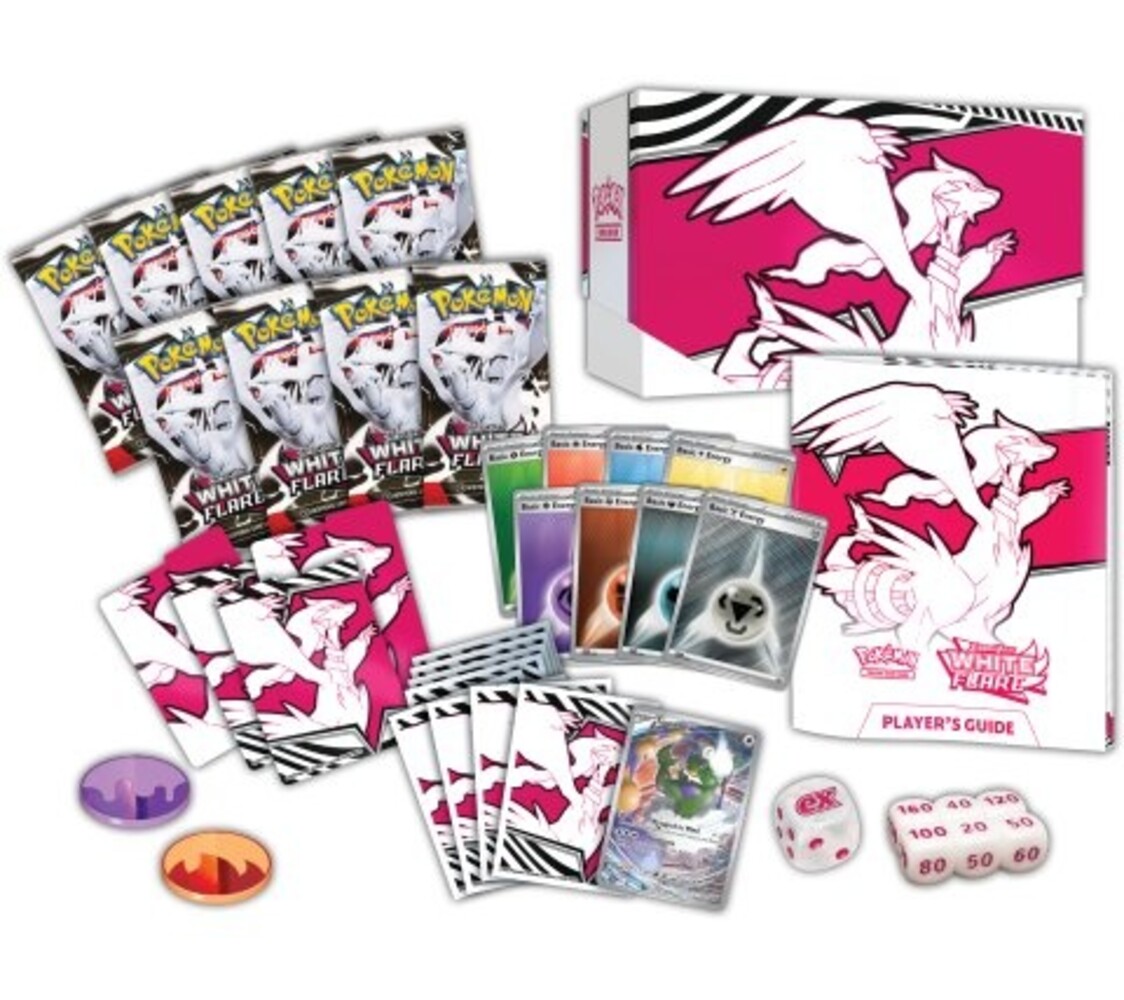 The Pokémon Company Pokémon Scarlet & Violet White Flare Elite Trainer Box The Pokémon Company Pokémon Scarlet & Violet White Flare Elite Trainer Box