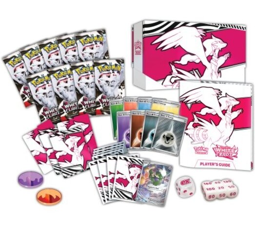 The Pokémon Company Pokémon Scarlet & Violet White Flare Elite Trainer Box The Pokémon Company Pokémon Scarlet & Violet White Flare Elite Trainer Box