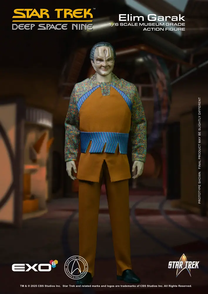 EXO-6 Star Trek: Deep Space Nine Action Figure 1/6 Elim Garak 30 cm EXO-6 Star Trek: Deep Space Nine Action Figure 1/6 Elim Garak 30 cm