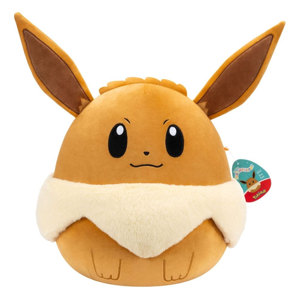 Jazwares Pokémon Eevee Squishmallow Knuffel 35 cm Jazwares Pokémon Eevee Squishmallow Knuffel 35 cm