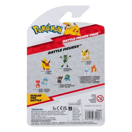 Jazwares Pokémon Figure 2-Pack Snivy & Pikachu 8 cm Jazwares Pokémon Figure 2-Pack Snivy & Pikachu 8 cm