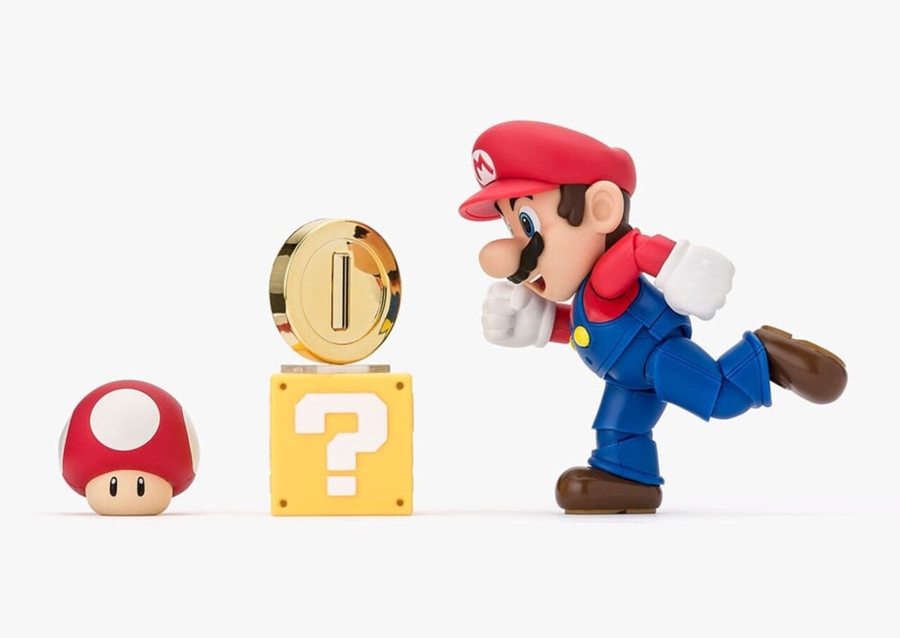 Tamashii Nations Super Mario S.H. Figuarts Action Figure Super Mario 10 cm Tamashii Nations Super Mario S.H. Figuarts Action Figure Super Mario 10 cm