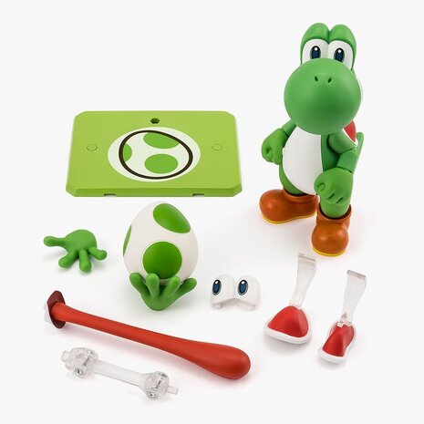 Tamashii Nations Super Mario S.H. Figuarts Action Figure Yoshi 11 cm Tamashii Nations Super Mario S.H. Figuarts Action Figure Yoshi 11 cm