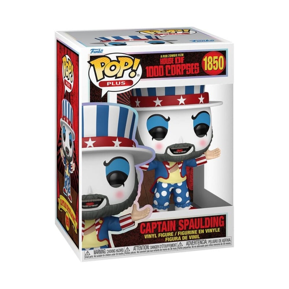 Funko House of 1000 Corpses POP! Plus Vinyl Figure Capt. Spaulding #1850 Funko House of 1000 Corpses POP! Plus Vinyl Figure Capt. Spaulding #1850