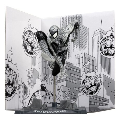 McFarlane Toys Marvel Collection PVC Statue 1/10 Spider-Man (Spider-Man #6)(Line Art)(Gold Label) 10 cm McFarlane Toys Marvel Collection PVC Statue 1/10 Spider-Man (Spider-Man #6)(Line Art)(Gold Label) 10 cm