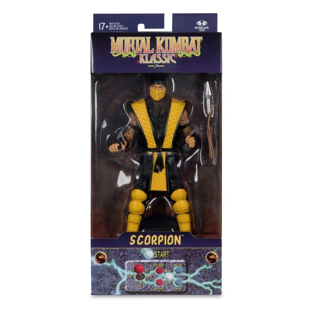 McFarlane Toys Mortal Kombat Klassics Action Figure Scorpion 18 cm