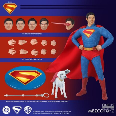 Mezco Toyz Superman (2025) Action Figure 1/12 Superman 17 cm Mezco Toyz Superman (2025) Action Figure 1/12 Superman 17 cm