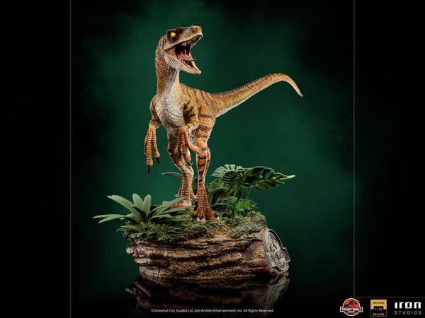 Iron Studios Jurassic World The Lost World Deluxe Art Scale Statue 1/10 Velociraptor 18 cm Iron Studios Jurassic World The Lost World Deluxe Art Scale Statue 1/10 Velociraptor 18 cm